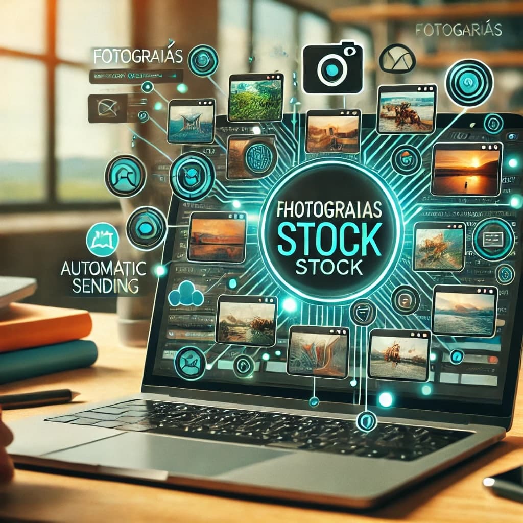 Envío automatizado de fotografías de stock en Tiendanube