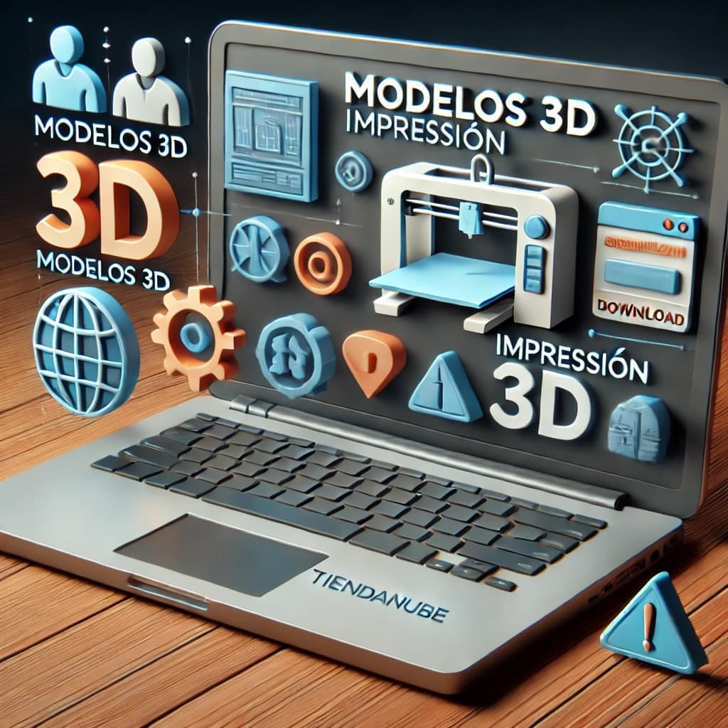Vender Modelos 3D y Recursos para Impresión 3D en Tiendanube